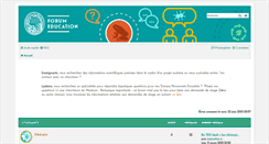 Desktop Screenshot of forumeducation.mnhn.fr